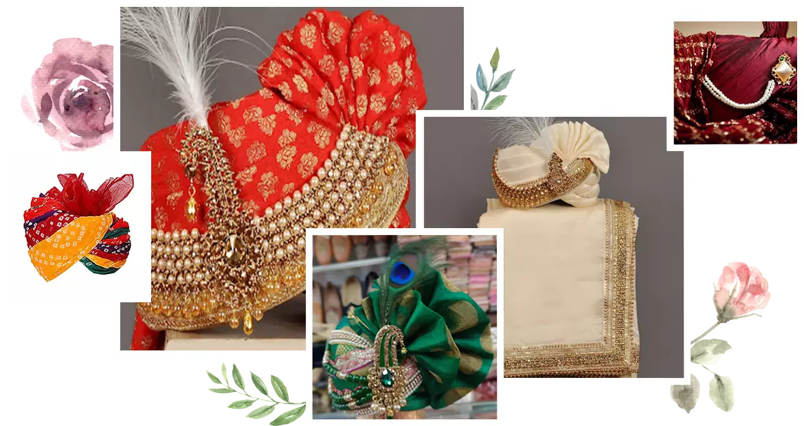 collection of safa / turban